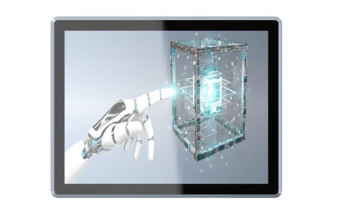 YPC-MX Full Lamination Industrial Touch Panel PC, Multi-System Support Windows Android Linux Fanless All-in-one HMI