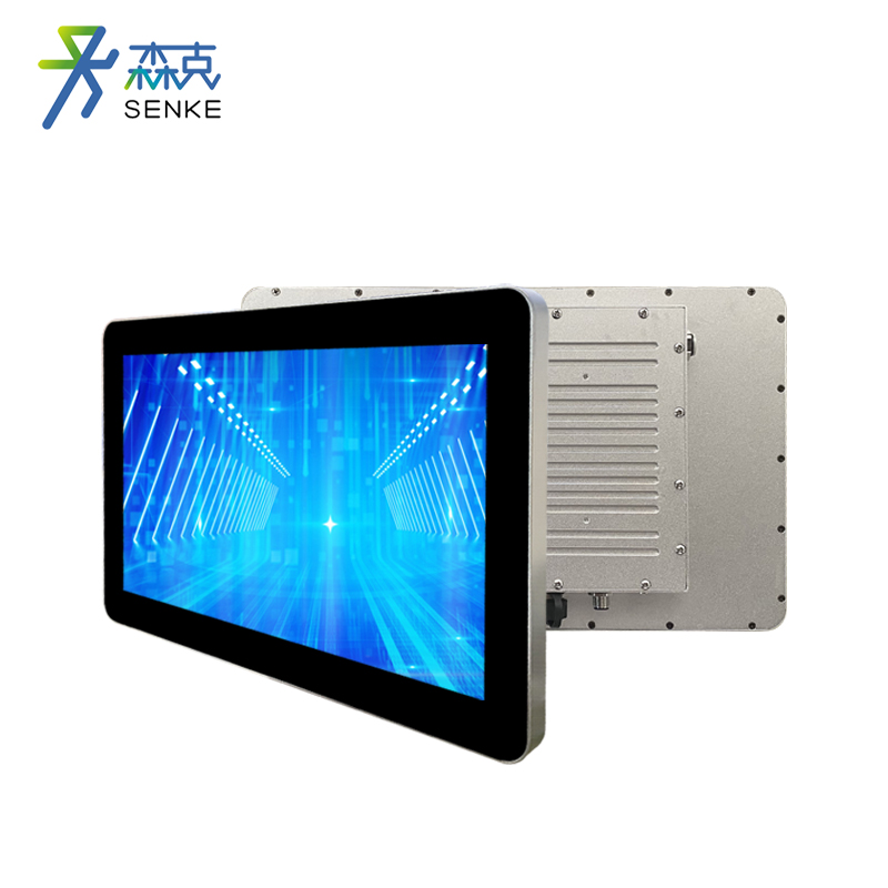 17 Inch YPC-FD Fully Sealed Waterproof Industrial Touch Panel PC, All Aluminum Alloy Dustproof Waterproof Fanless Industrial Touch Computer