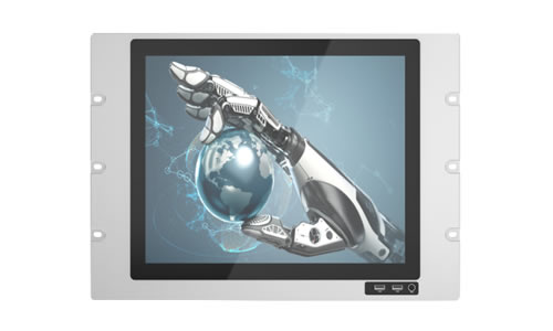 18.5 Inch Fully‑Enclosed Rack‑Mount Industrial All‑in‑One PC, Multi‑data Display Cabinet Industrial Touch Computer